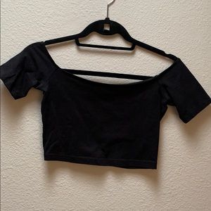 Off the Shoulder Crop Top